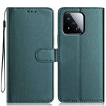 Xiaomi 17 Max Plånboksfodral med Rem / Flera Kortfack Enfärgat Läderfodral i Läder