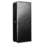 QIALINO til Samsung Galaxy S26 Ultra Etui i Spaltlæder, Aftageligt 2-i-1 Pung Telefoncover med Lang Rem og Håndledsrem