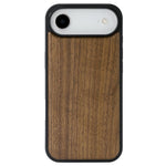 For iPhone Air Magnetic Case Wood + PC + TPU Shockproof Protective Phone Cover