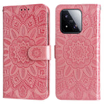 For Xiaomi 17 Max Case Sunflower Imprint Leather Wallet Phone Cover