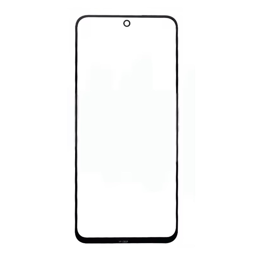 For Honor X6c 4G Front Screen Glass Lens + OCA Adhesive Part (without Logo)