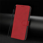 For Xiaomi 17 Max Wallet Case Litchi Texture Leather Flip Cover with Card Slots and Hand Strap