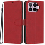 For Xiaomi 17T Wallet Case Litchi Texture Leather Flip Cover with Card Slots and Hand Strap