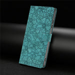 For Xiaomi 17 Max Flip Case Cherry Blossom Pattern Leather Wallet Stand Phone Cover with Wrist Strap