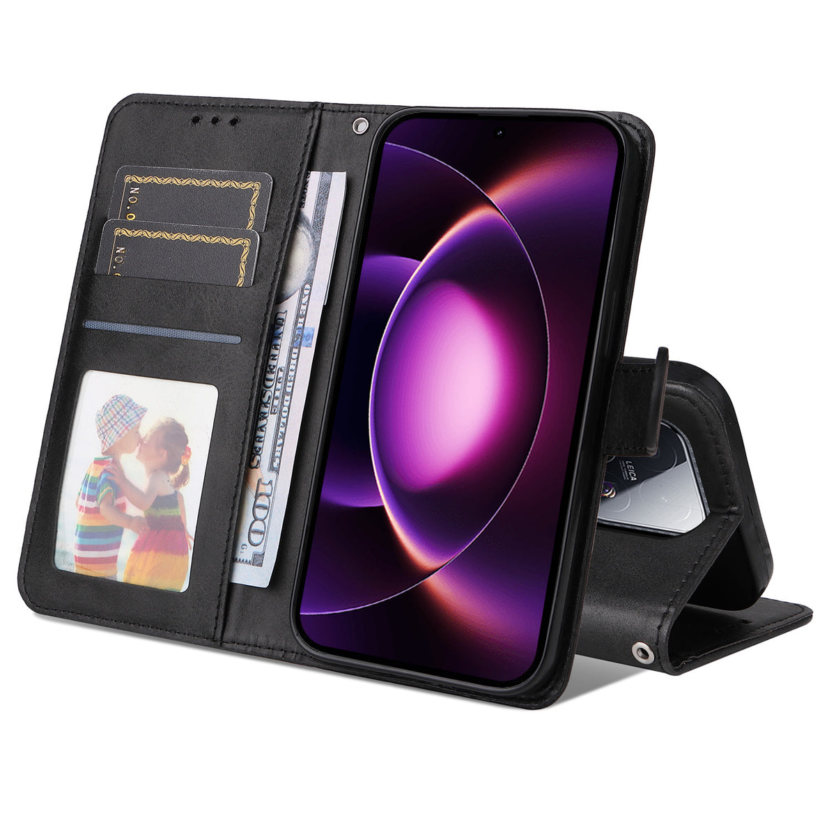 For Xiaomi 17 Max Case Wallet PU Leather Folio Flip Phone Cover