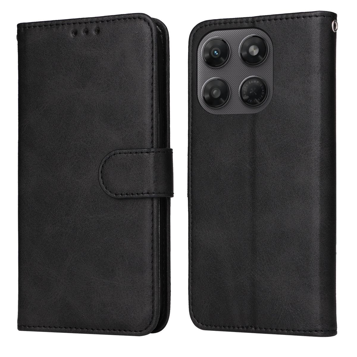 Motorola Moto G37 Power 5G / Motorola Moto G47 5G / Motorola Moto G37 5G skal plånbok PU-läder folio flip-fodral