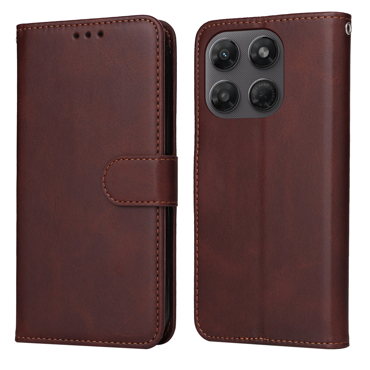 Motorola Moto G37 Power 5G / Motorola Moto G47 5G / Motorola Moto G37 5G skal plånbok PU-läder folio flip-fodral