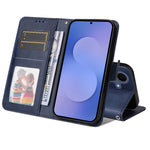 Til Samsung Galaxy S26 FE Etui Pung PU Læder Folio Flip Telefon Cover