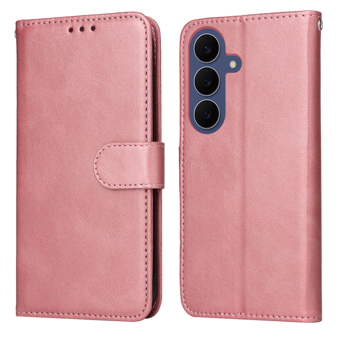 Til Samsung Galaxy S26 FE Etui Pung PU Læder Folio Flip Telefon Cover