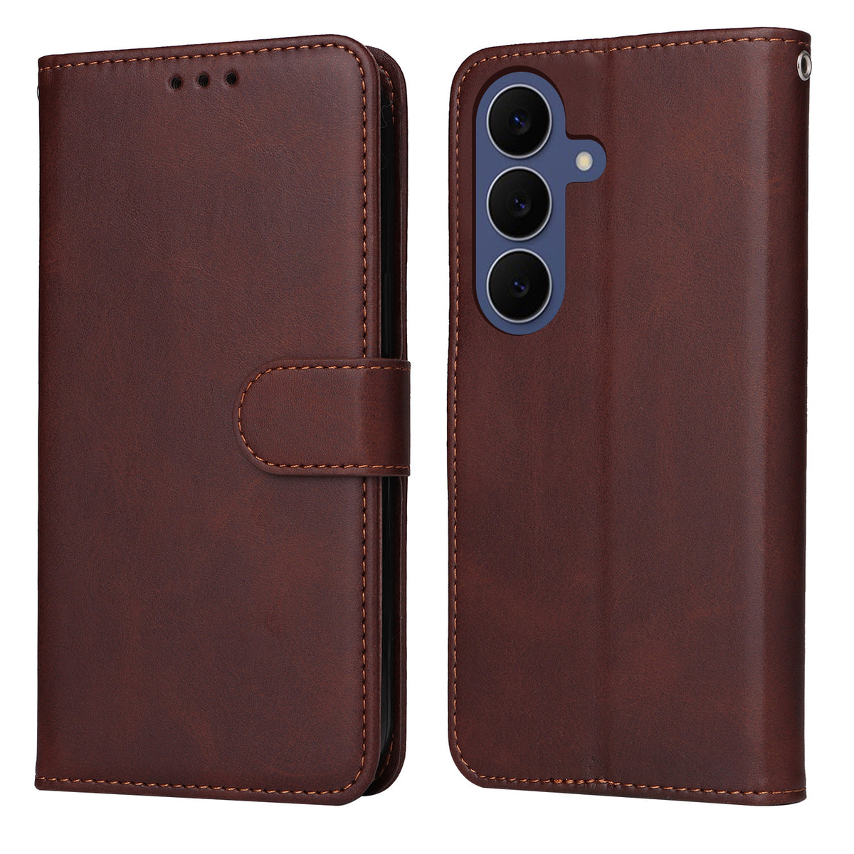 Til Samsung Galaxy S26 FE Etui Pung PU Læder Folio Flip Telefon Cover