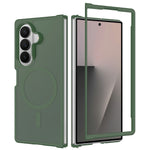 For Samsung Galaxy Z Fold8 Ultra Magnetic Case TPU Frame Acrylic Back Phone Cover Skin Touch