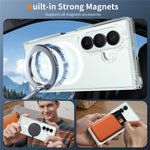 For Samsung Galaxy Z Fold8 Ultra Magnetic Case 2.0mm Scratch Resistant TPU + PC Phone Cover