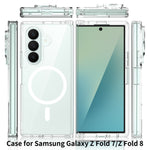 For Samsung Galaxy Z Fold8 Ultra Magnetic Case 2.0mm Scratch Resistant TPU + PC Phone Cover