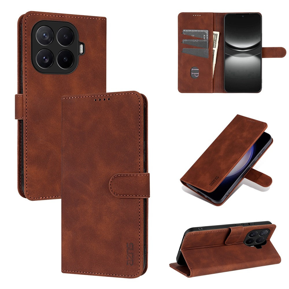 AZNS For Xiaomi 17T Pro Case PU Leather Wallet Phone Cover