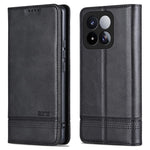 AZNS For Xiaomi 17 Max Case Cowhide Texture PU Leather Wallet Phone Cover