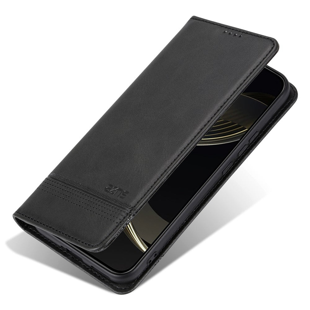 AZNS For Xiaomi 17 Max Case Cowhide Texture PU Leather Wallet Phone Cover
