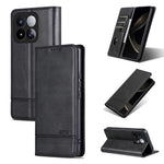 AZNS For Xiaomi 17 Max Case Cowhide Texture PU Leather Wallet Phone Cover