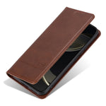 AZNS Phone Case  For Xiaomi 17T Pro Cowhide Texture PU Leather Wallet Phone Cover