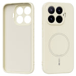 ABEEL Magnetic Case For Xiaomi 17T Skin Touch Liquid Silicone Phone Back Cover