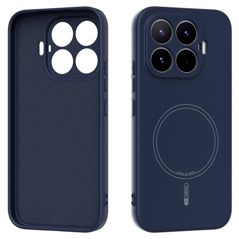 ABEEL Magnetisk Cover til Xiaomi 17T Hudvenlig Flydende Silikone Telefon Bagcover