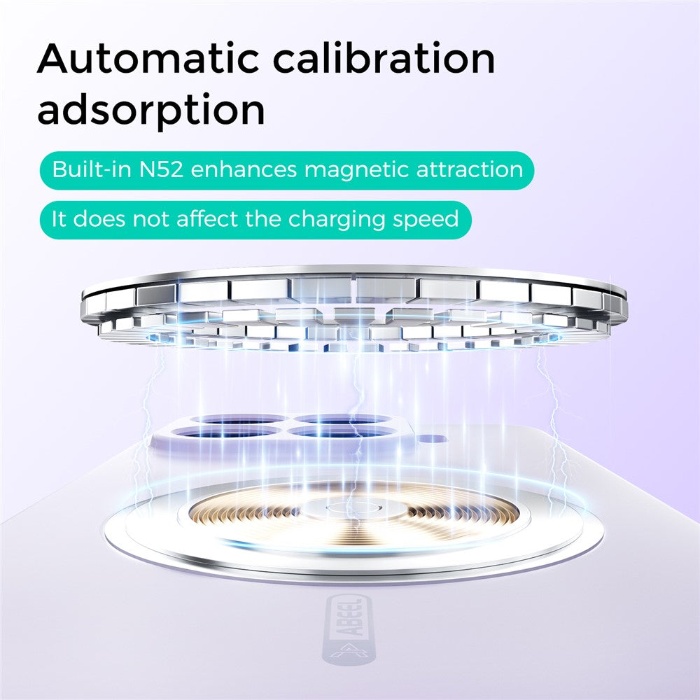 ABEEL Magnetic Case For Xiaomi 17T Pro Skin Touch Liquid Silicone Phone Back Cover
