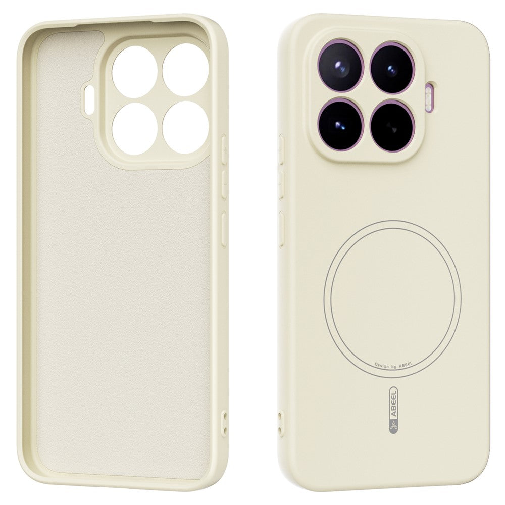 ABEEL Magnetic Case For Xiaomi 17T Pro Skin Touch Liquid Silicone Phone Back Cover