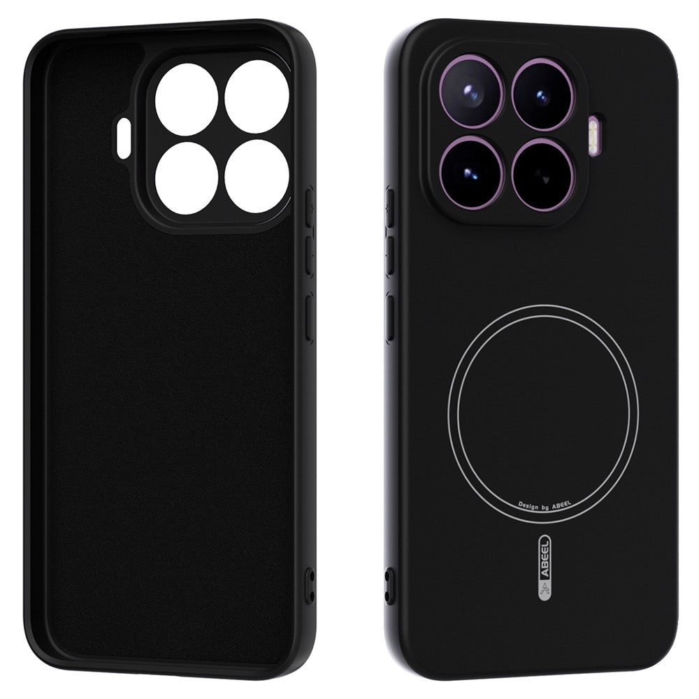 ABEEL Magnetic Case For Xiaomi 17T Pro Skin Touch Liquid Silicone Phone Back Cover