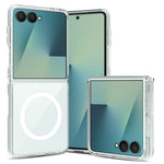 Til Samsung Galaxy Z Flip8 Magnetisk Cover 2,0 mm Ridsefast TPU + PC Telefoncover