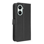 Phone Case For Huawei nova 10 SE 4G Diamond Texture PU Leather Stand Wallet Magnetic Shockproof Phone Cover with Strap