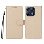 Til Motorola Edge 70 Pro 5G Etui RFID-Blokering 3 Kortlommer PU Læder Telefoncover med Håndrem