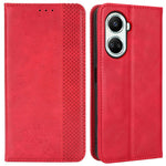 Anti-fall Flip Leather Phone Case For Huawei nova 10 SE 4G Imprinted Pattern Retro Texture Magnetic Auto Closing Phone Cover Wallet Stand