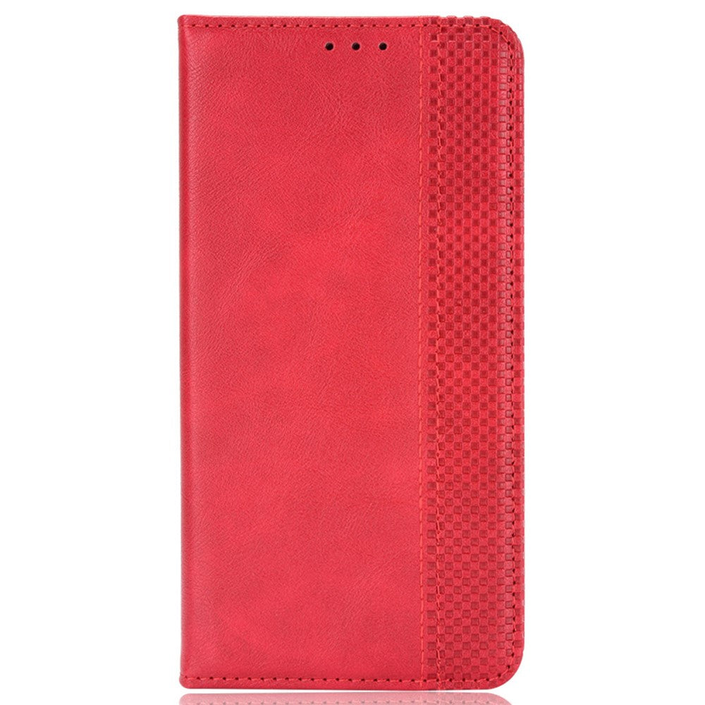 Anti-fall Flip Leather Phone Case For Huawei nova 10 SE 4G Imprinted Pattern Retro Texture Magnetic Auto Closing Phone Cover Wallet Stand
