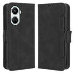 PU Leather Phone Cover Stand For Huawei nova 10 SE 4G, Dual Magnetic Clasp Phone Wallet Case with Multiple Card Slots