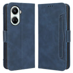 PU Leather Phone Cover Stand For Huawei nova 10 SE 4G, Dual Magnetic Clasp Phone Wallet Case with Multiple Card Slots