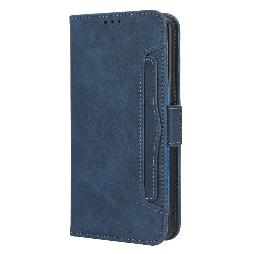 PU Leather Phone Cover Stand For Huawei nova 10 SE 4G, Dual Magnetic Clasp Phone Wallet Case with Multiple Card Slots