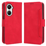 PU Leather Phone Cover Stand For Huawei nova 10 SE 4G, Dual Magnetic Clasp Phone Wallet Case with Multiple Card Slots