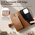 For Xiaomi 17 Case Cute Cat Pattern PU Leather Wallet Phone Cover with Wrist Strap