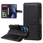 For Xiaomi 17T Leather Case with 10 Card Holder Phone Cover Stand