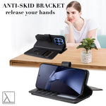 For Xiaomi 17T Leather Case with 10 Card Holder Phone Cover Stand