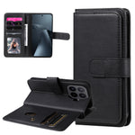 For Xiaomi 17T Pro Leather Case with 10 Card Holder Phone Cover Stand