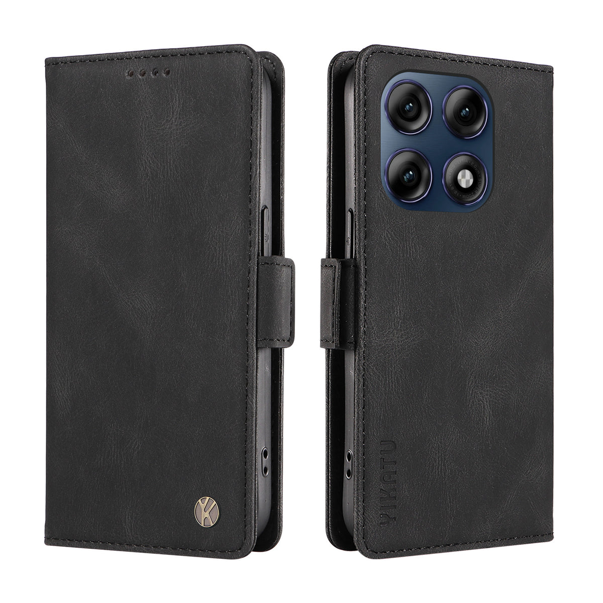 YIKATU for Motorola Edge 70 Pro 5G Leather Case  YK-005 Skin-touch Feeling Wallet Phone Cover