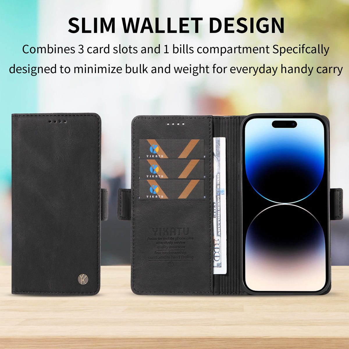 YIKATU for Motorola Edge 70 Pro 5G Leather Case  YK-005 Skin-touch Feeling Wallet Phone Cover