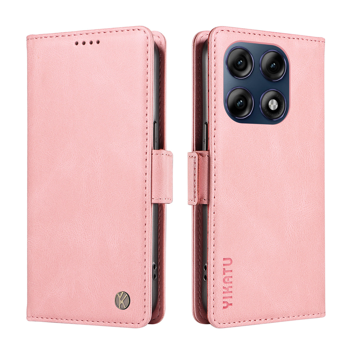 YIKATU for Motorola Edge 70 Pro 5G Leather Case  YK-005 Skin-touch Feeling Wallet Phone Cover