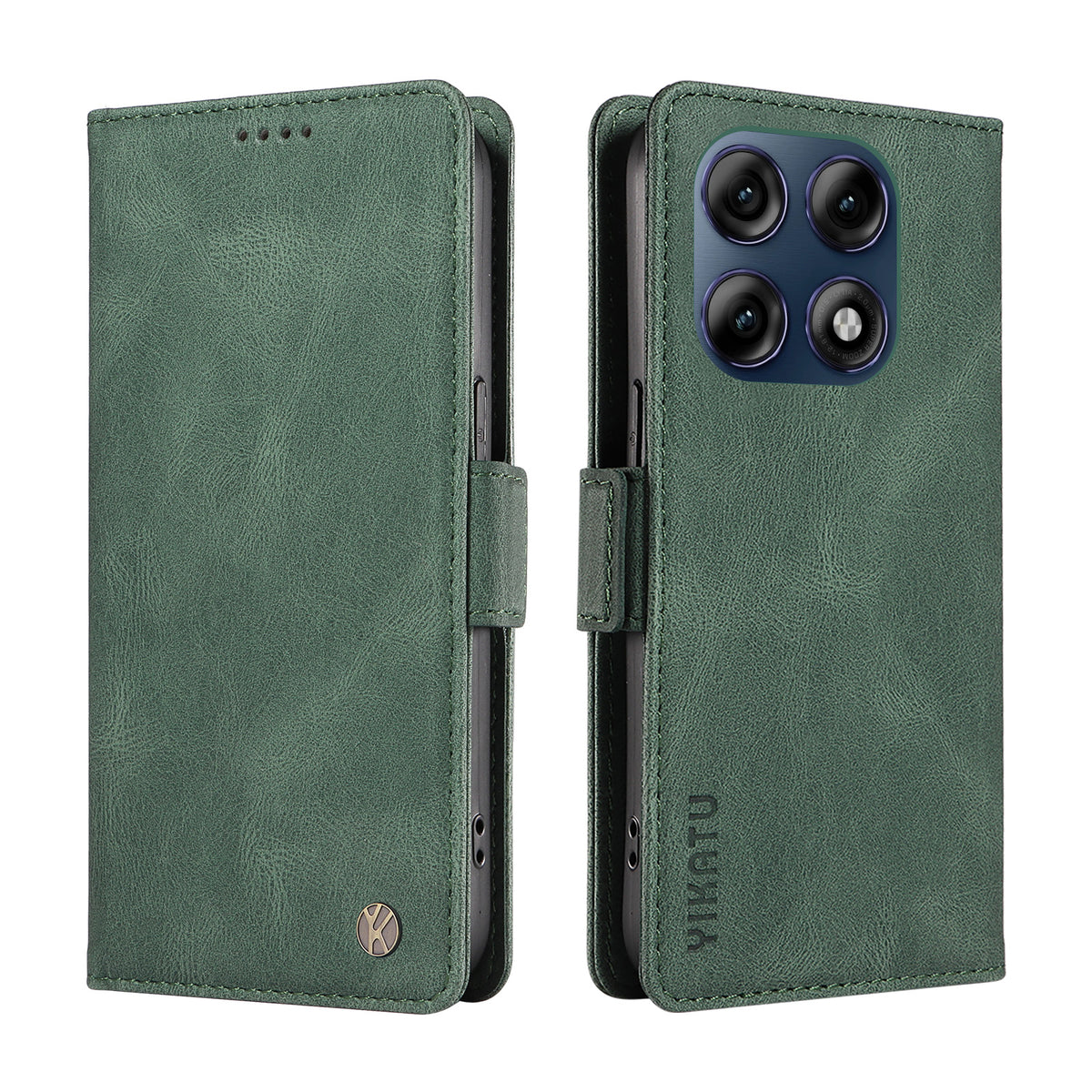 YIKATU for Motorola Edge 70 Pro 5G Leather Case  YK-005 Skin-touch Feeling Wallet Phone Cover