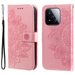 For Xiaomi 17 Max Case Floral Pattern PU Leather Wallet Stand Phone Cover