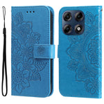 For Motorola Edge 70 Pro 5G Case Floral Pattern PU Leather Wallet Stand Phone Cover