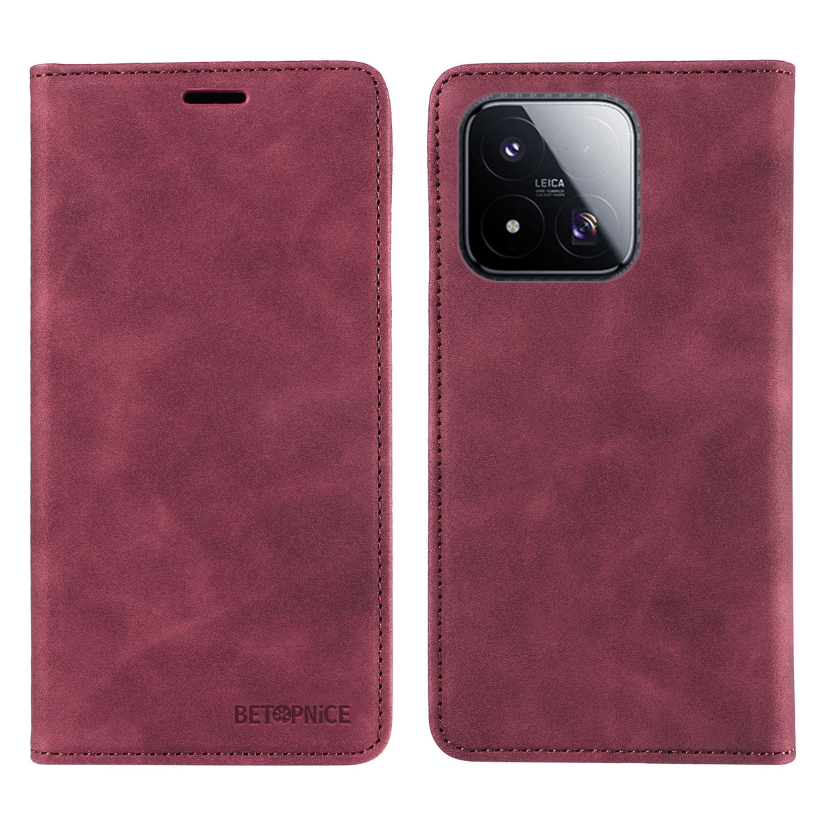 BETOPNICE for Xiaomi 17 Max Case  Magnetic Closure RFID Blocking Wallet Stand Leather Phone Cover