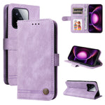 For Xiaomi 17 Max Leather Wallet Cases Skin Touch Phone Cover Stand with Strap