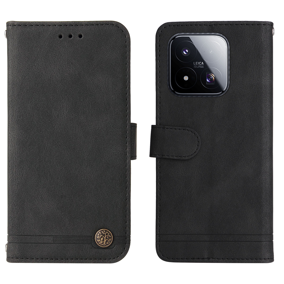 For Xiaomi 17 Max Leather Wallet Cases Skin Touch Phone Cover Stand with Strap