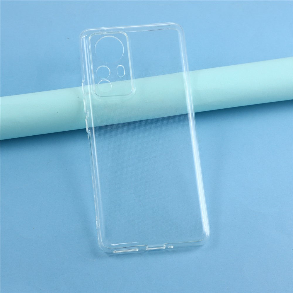 Clear Phone Case For Xiaomi 12 Pro 5G / 12S Pro 5G / 12 Pro (Dimensity) 5G , Ultra Thin Flexible TPU Back Cover